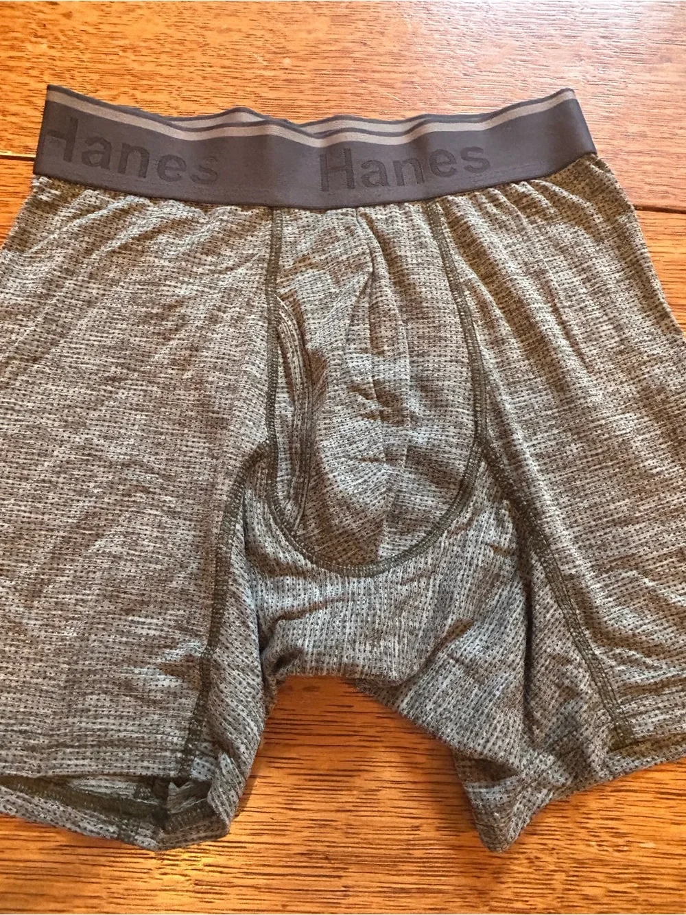 Hanes Men's 3-Pack Performance Boxer Briefs - Gray & Orange